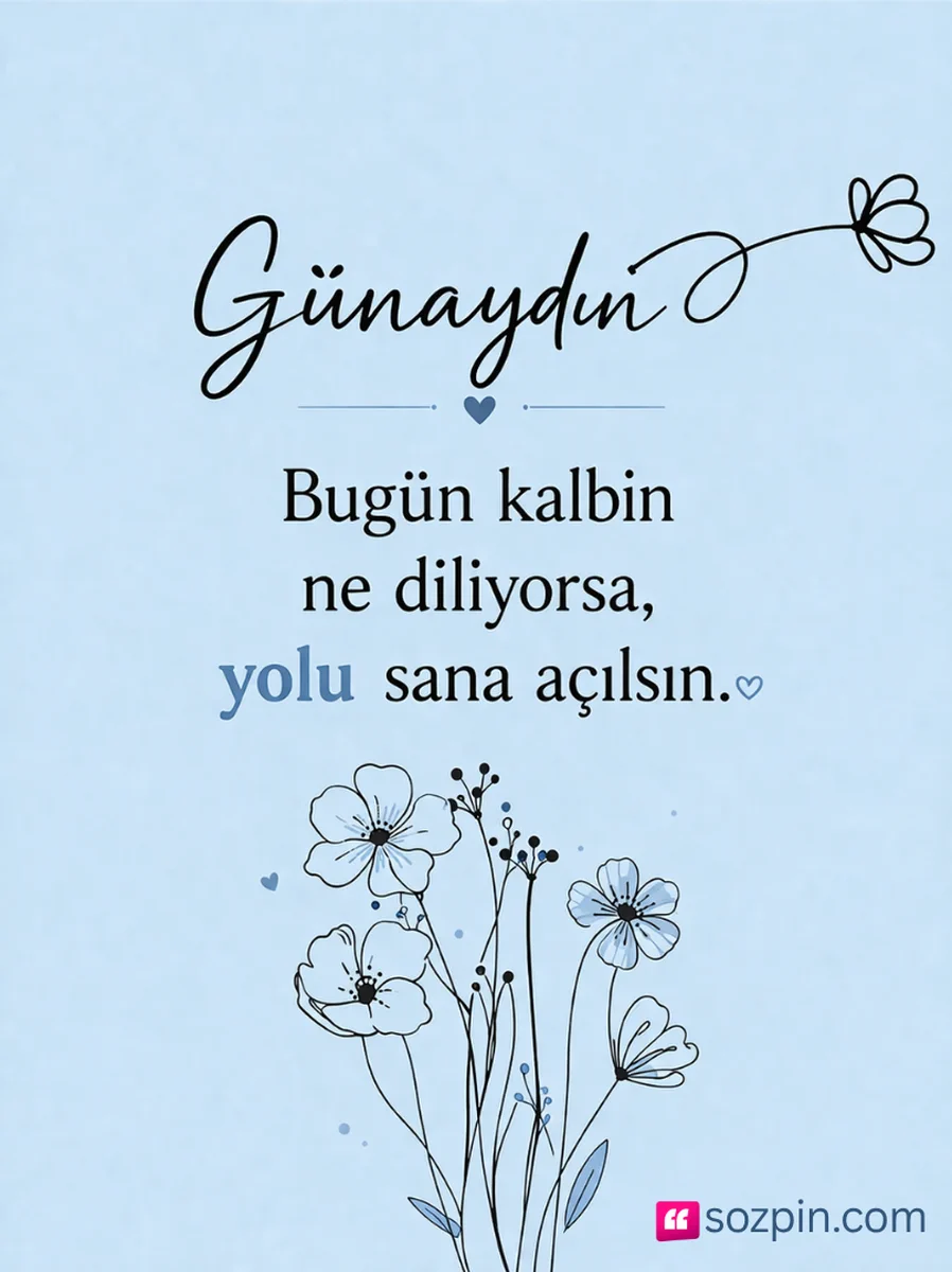 etkileyici günaydın mesajı