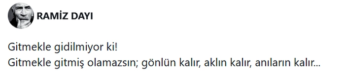ramiz dayı efsane sözleri