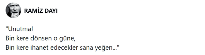 ramiz karaeski yeğen sözleri