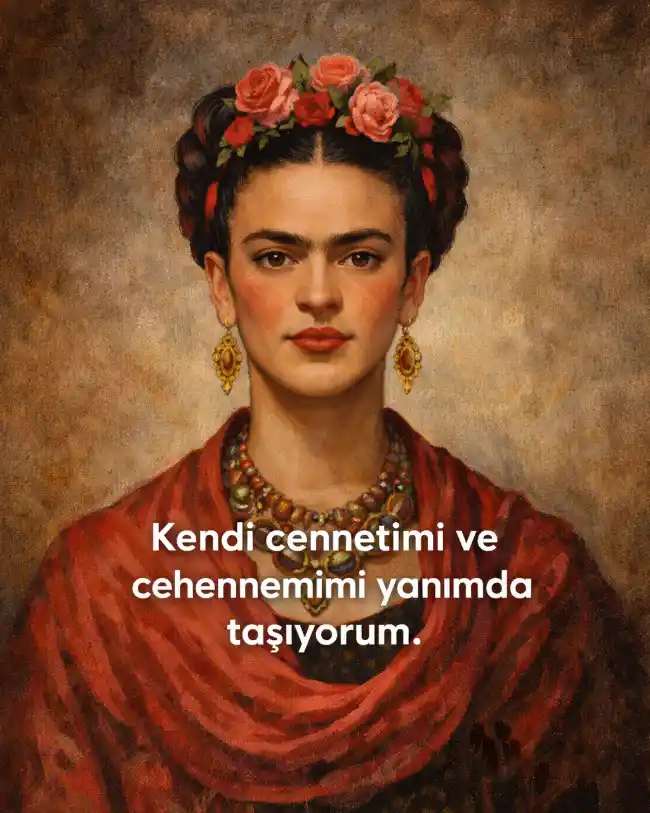 resimli frida kahlo sözleri