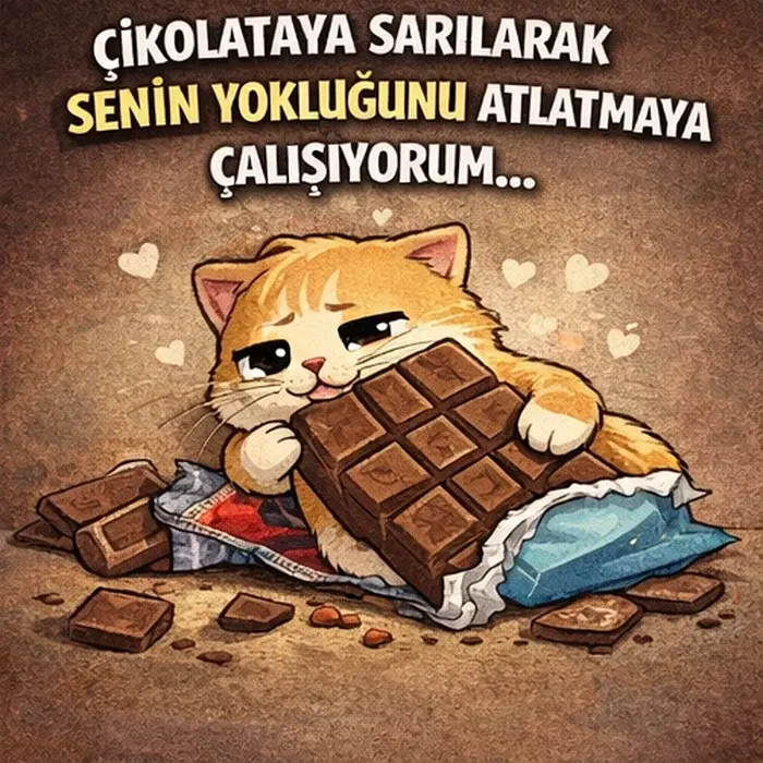 seni özledim aşk görseli