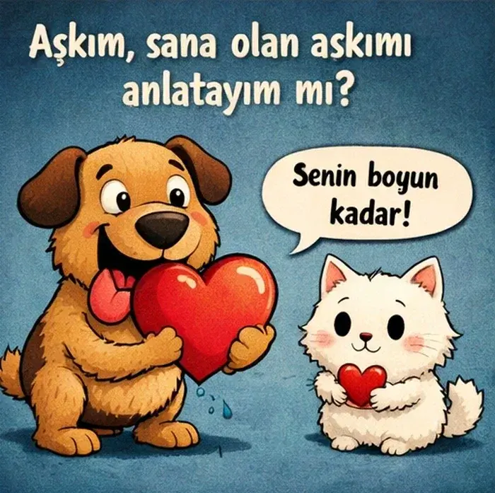 sevgiliye komik sözler resimli