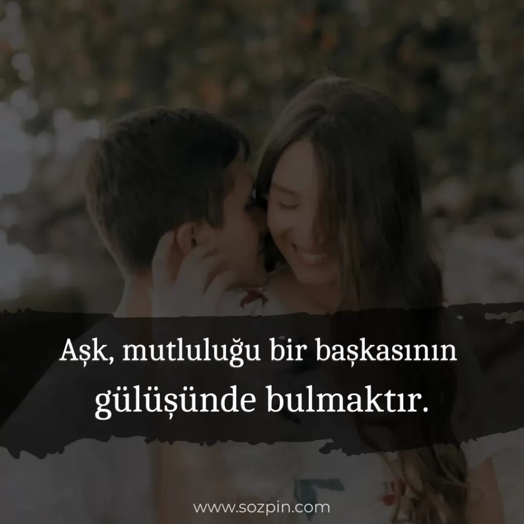 anlamlı kısa sevgi sözü