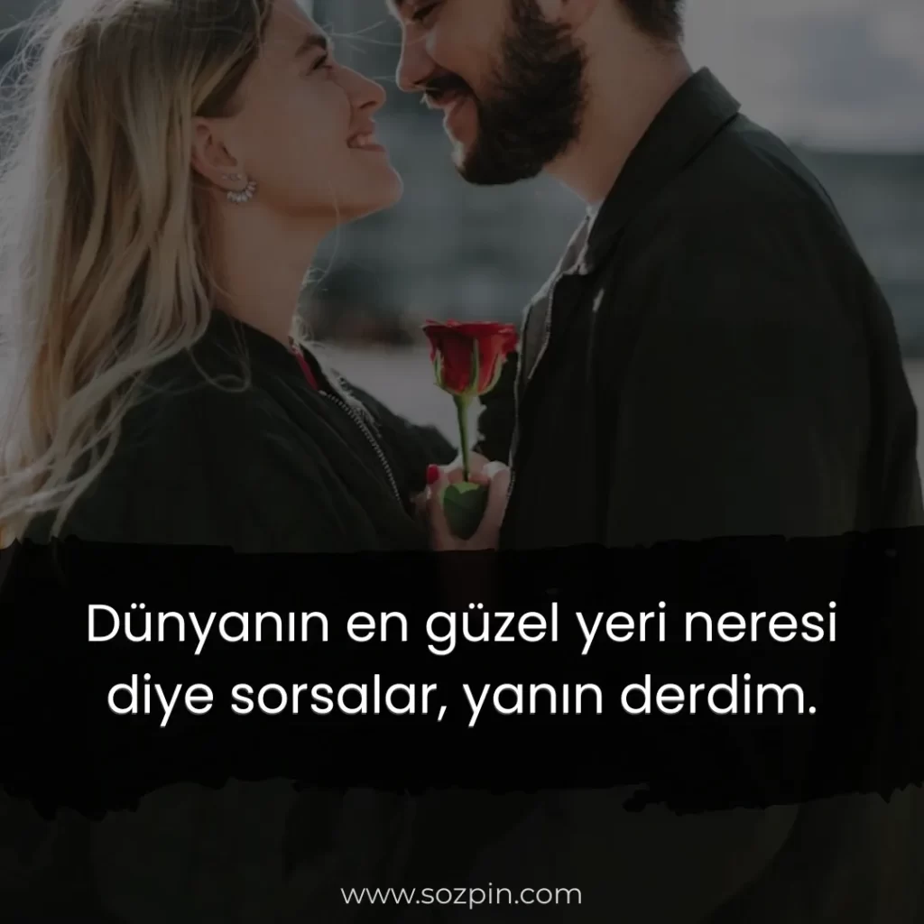duygusal aşk sözü
