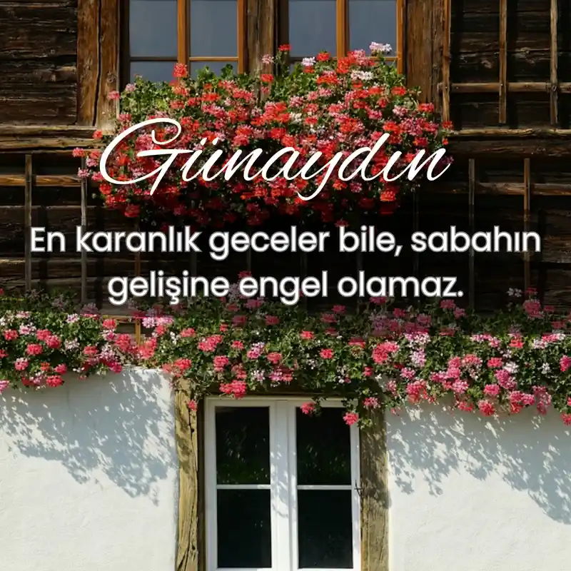 günaydın sözleri