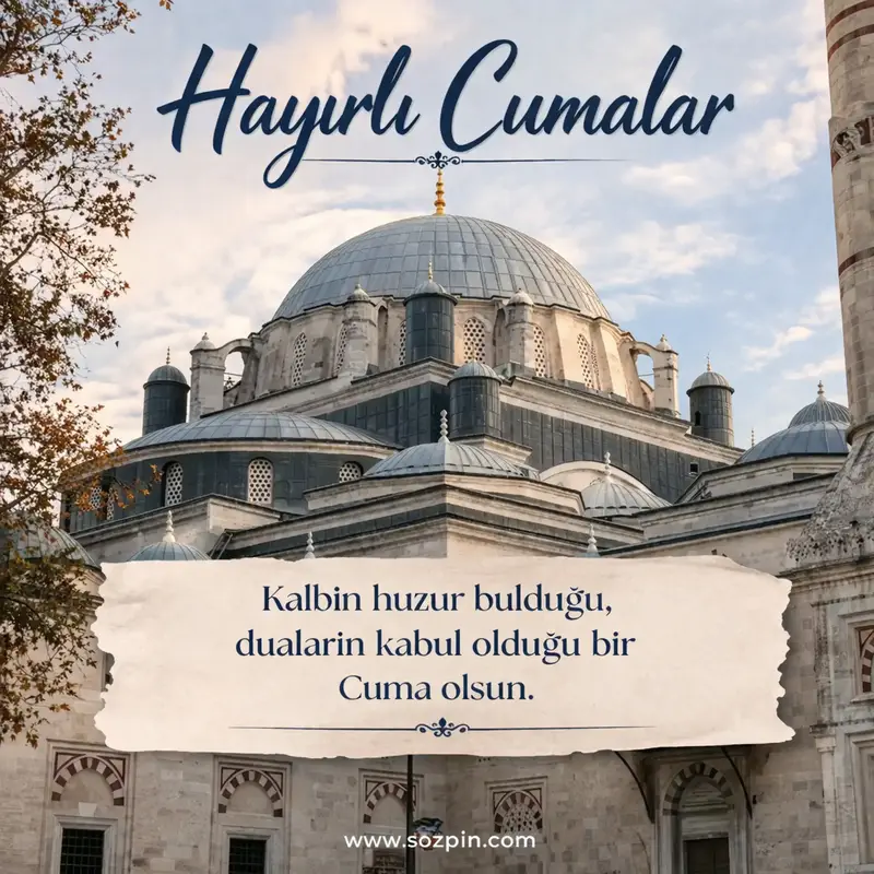 güzel cuma mesajı