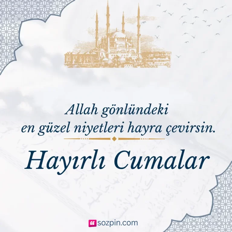 hayırlı cumalar mesajı