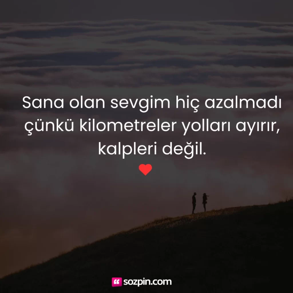 romantik özlem mesajı