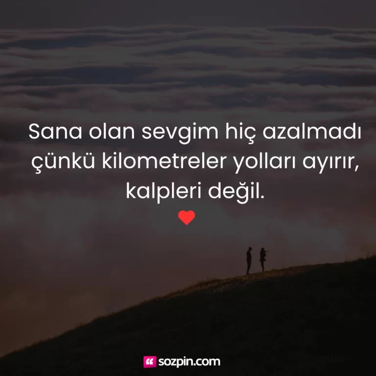 romantik özlem mesajı