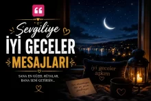 Sevgiliye İyi Geceler Mesajları