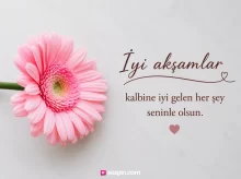 Yeni, Kısa ve Resimli İyi Akşamlar Mesajları