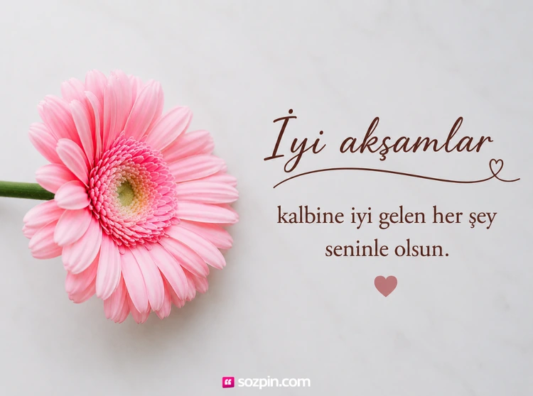 değişik iyi akşamlar mesajı