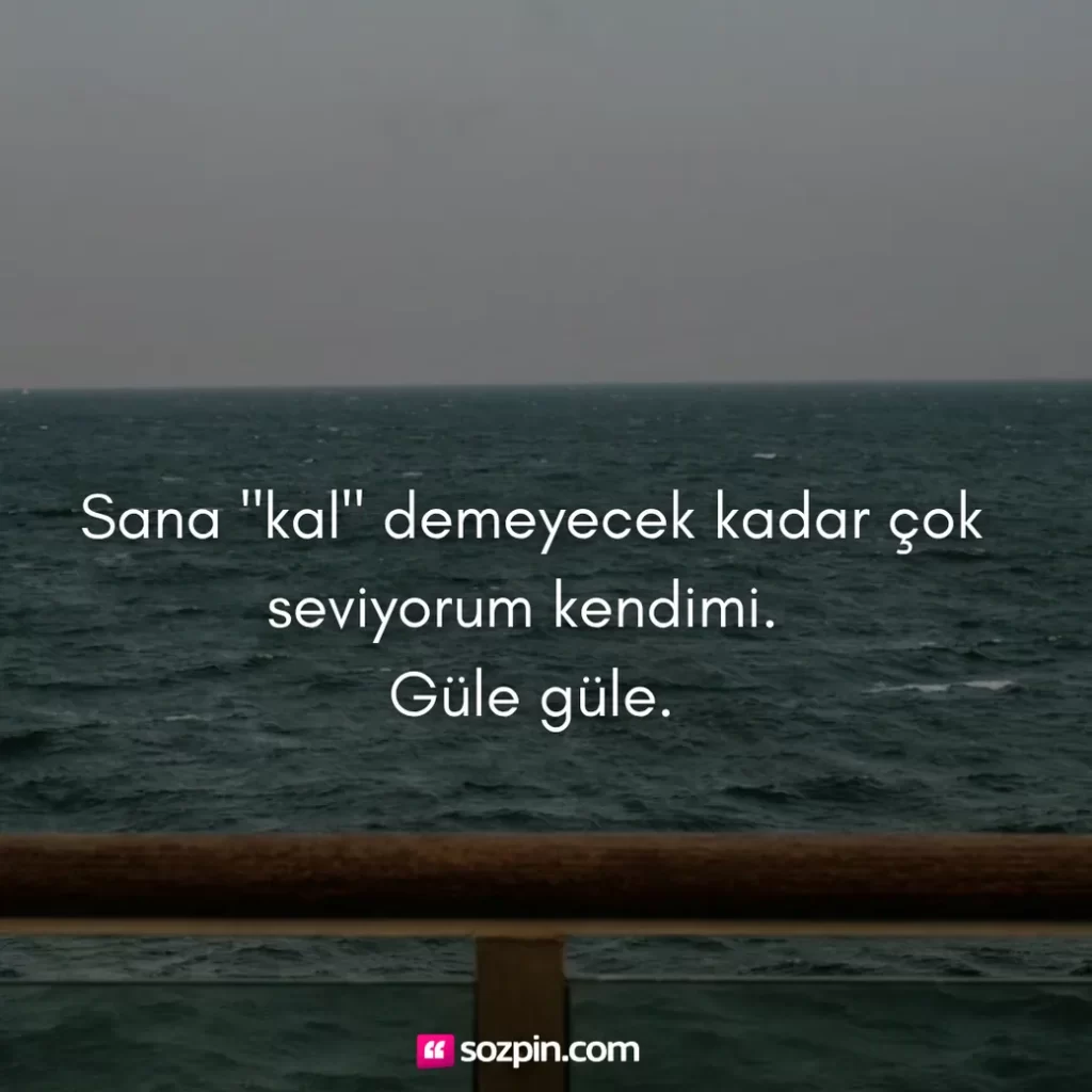 giden sevgiliye ağır söz