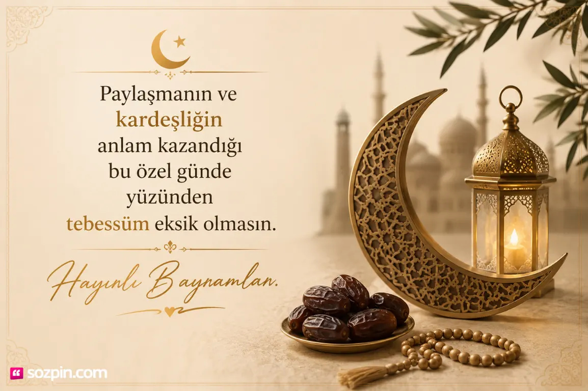 kurban bayramı için güzel sözler